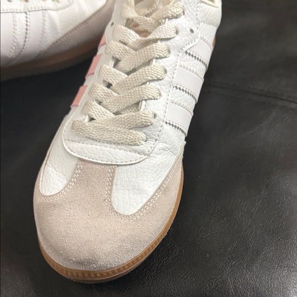 Adidas Samba Women's Pink and Cream - Picture 3 of 13
